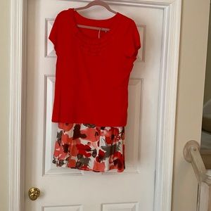 Women’s cold water creek skirt set